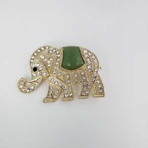 Vintage Monet Elephant Brooch